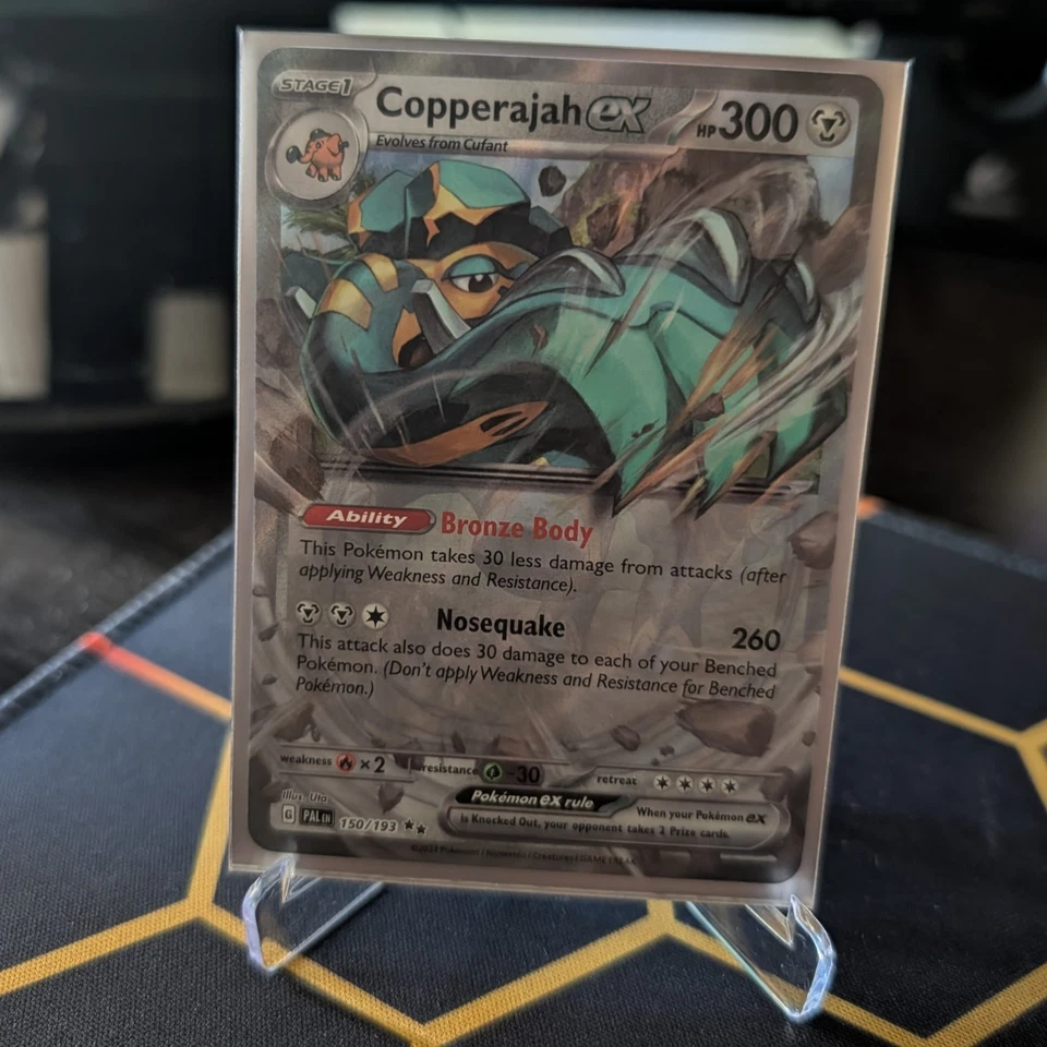 Pokemon TCG Copperajah ex 150/193 Double Rare Card PAL NM - Image 1 of 1