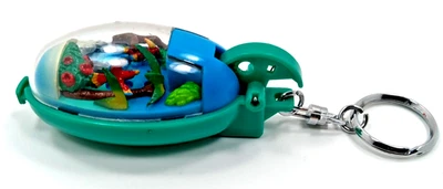 1993 Takara Pocket Critters Keychain Tropical Paradise Birds Not Working - Image 1 of 4