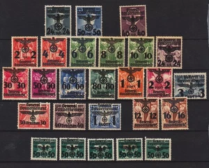 ALEMANIA SEGUNDA GUERRA MUNDIAL GENERALGOUVERNEMENT Mi.# 14/39 JUEGO COMPLETO COMO NUEVO - Imagen 1 de 2