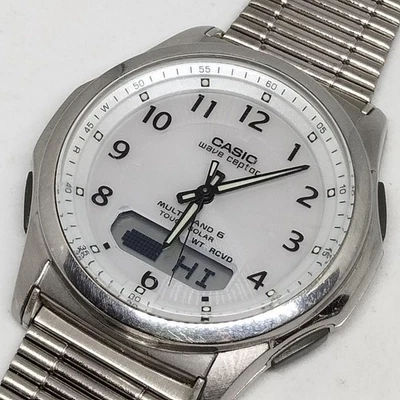 Casio WaveCeptor WVA-M630 Tough Solar Men's Watch Tested Solar Radio Timepiece - image 1 of 4