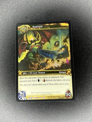 Azaloth 197/252 World of Warcraft WOW TCG Illidan Epic *Foil* MP - Image 1 of 3