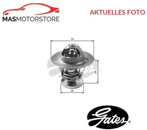 KÜHLFLÜSSIGKEIT KÜHLER THERMOSTAT GATES TH26988G1 P FÜR VW TARO 2.4L - Picture 1 of 5