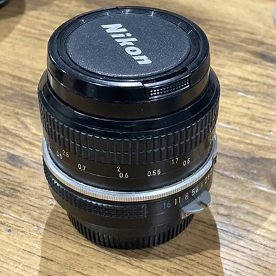 Objectif Nikon Nikkor 50mm f/2 Pre-AI Objectif Vintage Monture Nikon F - Bild 1 von 4