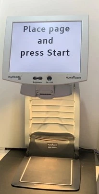 Humanware Low Vision Video Magnifier MyReader MR600 No Remote - Image 1 of 4