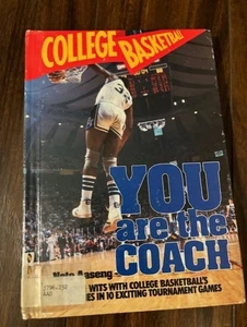 RARE College Basketball You are the Coach Nate Aaseng Decision Making Book - Picture 1 of 3