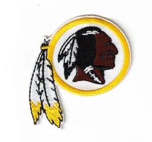 Washington Redskins NFL Team Logo 2.5in Embroidered Iron / Sew-On Patch - Picture 1 of 2