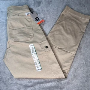 Duluth Trading Co Men 40 Grit Standard Fit Cargo Pant Flex Twill Khaki 28x30 3E - Picture 1 of 8