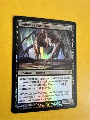 MTG - Kederekt Parasite - FOIL - Conflux NM/MT - Brandy New! - Image 1 of 2