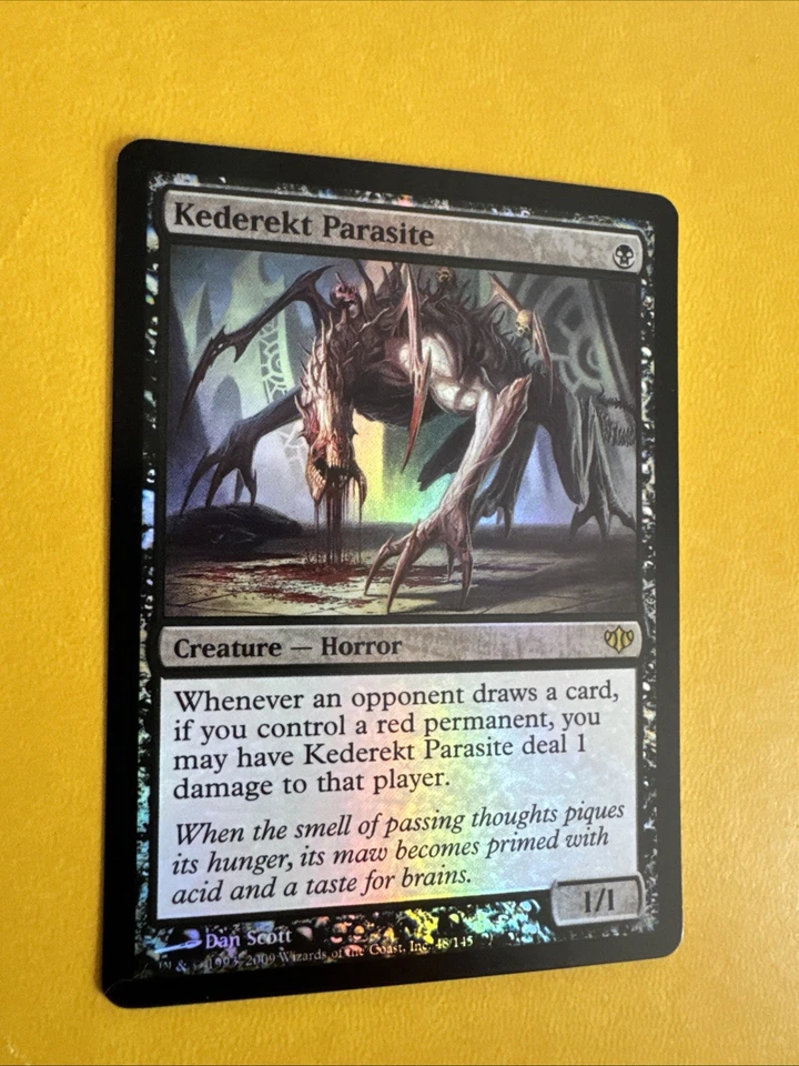 MTG - Kederekt Parasite - FOIL - Conflux NM/MT - Brandy New! - Image 1 of 2