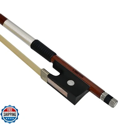 Anton Breton AB-112 Brazilwood Student Violin Bow - 1/2 Size - Image 1 of 4