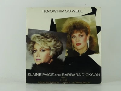 ELAINE PAIGE AND BARBARA DICKSON I KNOW HIM SO WELL (13) (40) 2 Track 7" Single  - Image 1 of 4