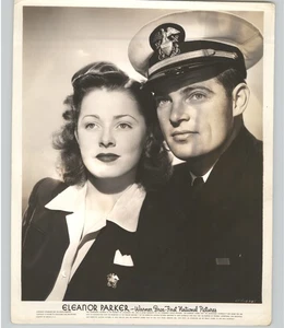 Actress ELEANOR PARKER "Mission to Moscow" FILM Portrait 1943 Press Photo - Picture 1 of 2