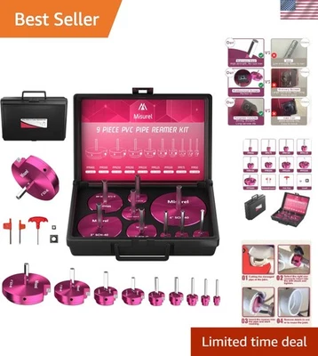 PVC Fitting Saver & Reamer Kit - 9 Sizes Included - Image 1 of 4