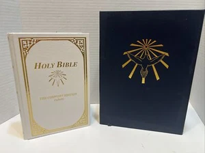 HOLY BIBLE The Comfort Edition Catholic Version NAB White In Gift Box - Picture 1 of 17