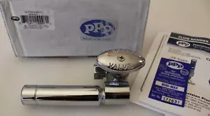 PPP MM-500ASTH - 1/2" FMIP x 3/8 OD Ángulo Stop con Arrestor Martillos de Agua - Cromo - Imagen 1 de 6