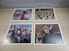 Disney Store Shop 2020 Mulan Live Action Movie Set Of 4 Lithographs Prints