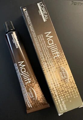 Color de cabello rubio y tonificante ultraligero Loreal' MAJIREL MAJILIFT 607 1,7 OZ. Foto 1 de 2