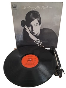 Barbra Streisand – Je M'Appelle Barbra Vinyl LP CBS 1966 VINYL & SLEEVE EX£14.89 - Imagen 1 de 2