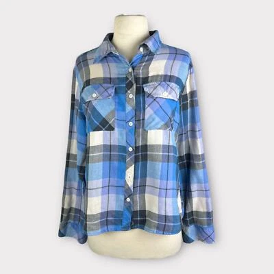 Kirra | Y2K Vintage High Low Flannel Top | Medium  - Image 1 of 4