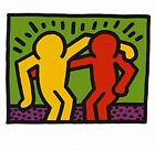 Pop Shop I, 1987 By Keith Haring Dancing Poster Print, 11.75X15.75