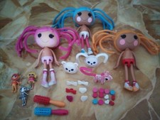 Lalaloopsy - Lotto bambole e accessori