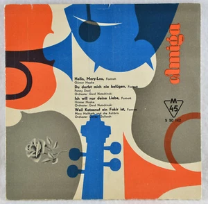 HAPKE / DAAL / HALFKATH / KOLIBRIS - HEllo, Mary-Lou / .. - 7" EP AMIGA 550142 - Picture 1 of 8