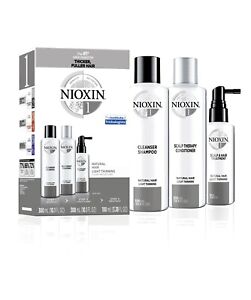 Nioxin System Kit 1, Natural Hair with Light Thinning (3 Month Supply)