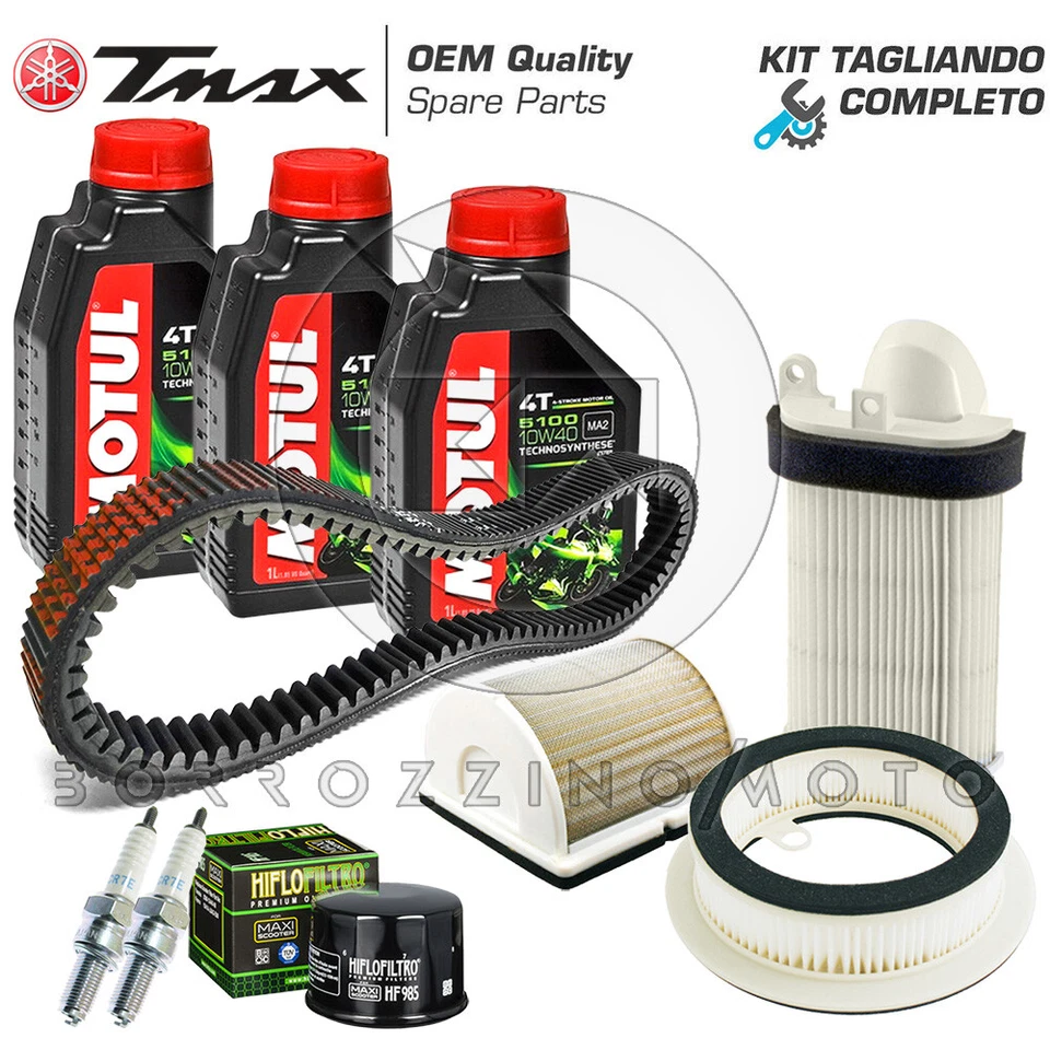 KIT TAGLIANDO COMPLETO YAMAHA T-MAX TMAX 500 2001 2002 2003 2004 2005 2006 2007