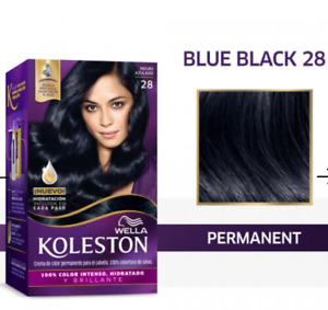 Wella Koleston Kit Permanent Hair Color Cream Blue Black 28