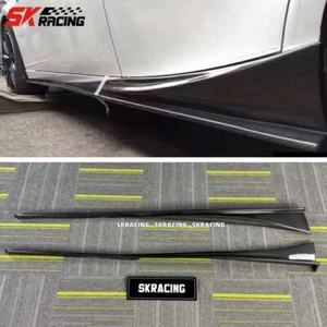 For IS250 IS300 IS350 F Sport 14-20 Carbon Fiber Side Skirts Extension Bodykits - Bild 1 von 17