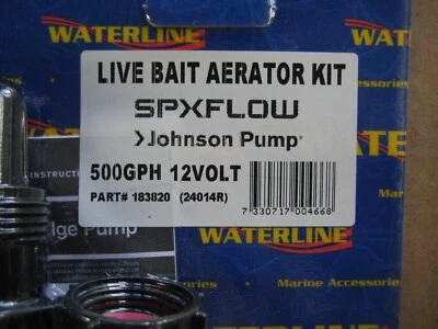 JOHNSON LIVE BAIT TANK AERATOR PUMP - image 1 of 4