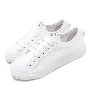 adidas Nizza Trefoil Canvas Unisex Trainers FW5184 ~RRP £55 Juniors - Picture 1 of 2