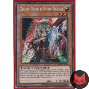 Yugioh Ghost Ogre & Snow Rabbit MP22-EN255 Secret Rare 1st Edition NM - Picture 1 of 1