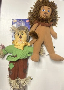 Wizard of Oz Cowardly Lion & Scarecrow Nanco15" Plush Soft Toy Stuffed Animal - Picture 1 of 4