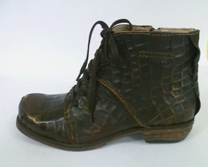 Schuhe Stiefeletten von ROVERS Leder Gr. 41 ( 7,5 ) Made in Portugal - Bild 1 von 1
