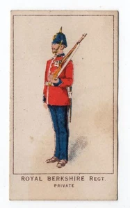 Tarjeta canjea rara del Reino Unido Kings Specialities War Series Royal Berkshire Regt privada - Imagen 1 de 2