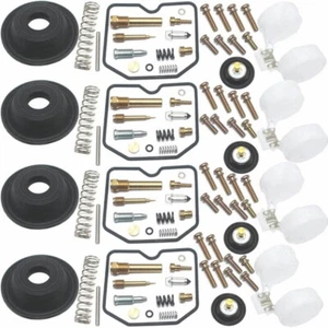 4X FOR KAWASAKI Concours ZG1000 1989-2006 carburetor repair kit diaphragm float - Picture 1 of 3