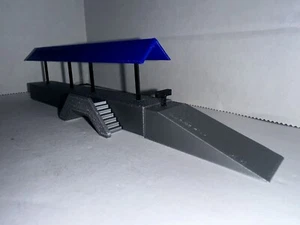 N - Scale Passenger Platform Kit for 1:160 Model Railroad Train Scenery Building - Picture 1 of 10