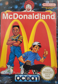 McDonaldland for Nintendo NES CIB FRA in fair condition.