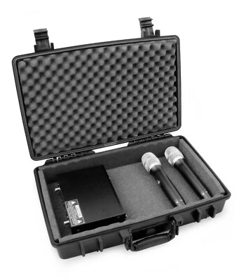Rugged Microphone Case fits Sennheiser, AKG Receiver Mics and More- Case Only - Image 1 of 4