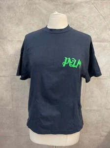 Palm Angels - I AM LOST - T-Shirt Short Sleeve Navy - Picture 1 of 9