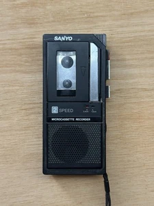 Sanyo Microcassette Dictaphone Recorder M 5440 - Picture 1 of 4