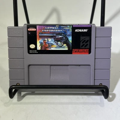 Juego Lethal Enforcers SNES Super Nintendo Suelto Probado/Funcionando #ML Foto 1 de 4