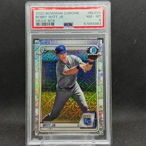 2020 Bowman Chrome Prospects Mega Box Mojo Bobby Witt Jr BCP-25 PSA 8 - Bild 1 von 2