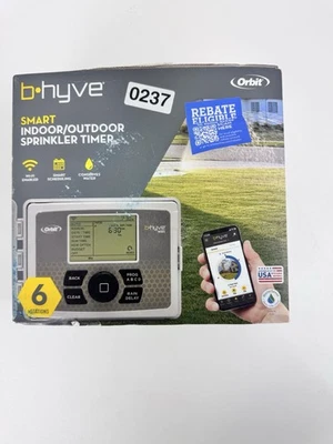 Controlador rociador WiFi de 6 estaciones interior/exterior Orbit 57946 B-HYVE para piezas- Foto 1 de 4