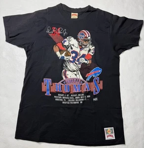 Vintage Buffalo Bills Thurman Thomas Shirt Single Stitch Nutmeg 90s XL NFL - Bild 1 von 9