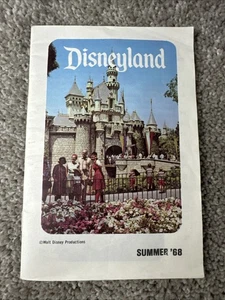 Brochure Walt Disney Disneyland Californie été 1968 30 pages - Photo 1/5