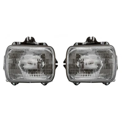 For Toyota 4Runner 1987 88 89 90 1991 Headlight Driver and Passenger Side | Pair - Image 1 of 4