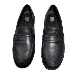Drew Shoe Womens Berlin Slip on Loafer Navy Blue Leather Size 9M - Picture 1 of 7