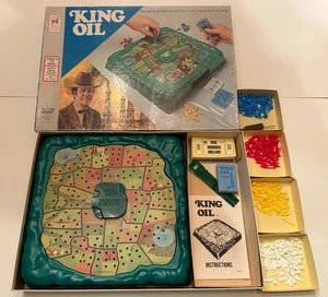 1974 King Oil Game by Milton Bradley Complete in Great Condition FREE SHIPPING - Bild 1 von 14